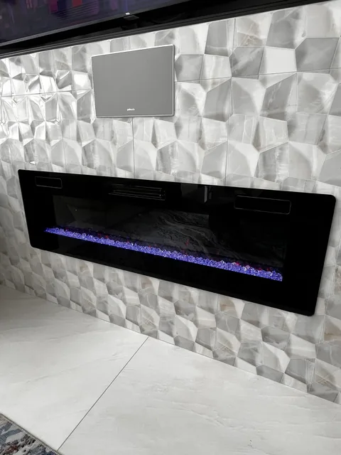 Fireplace at Villa Fabulosa