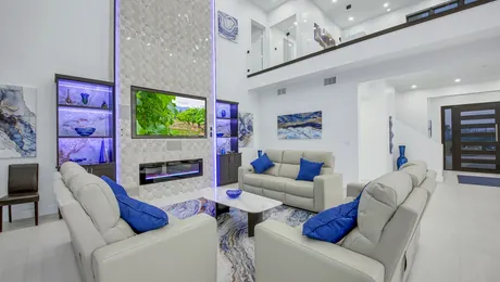 Living & media room